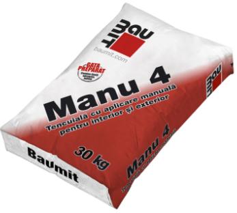 Tencuială manuală Baumit Manu 4