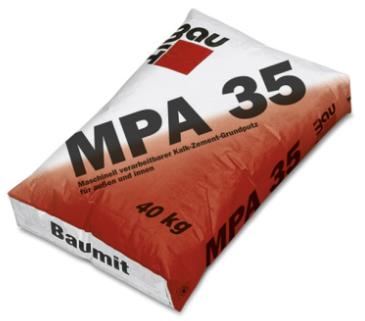 Tencuială var-ciment Baumit MPA 35