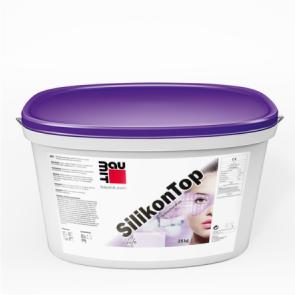 Tencuială decorativă siliconică SilikonTop 1,5K-Alb