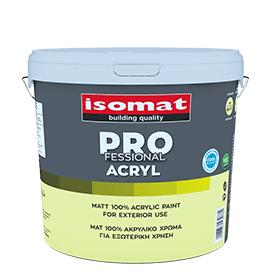 Vopsea lavabilă ISOMAT PROFESSIONAL ACRYL-Alb 