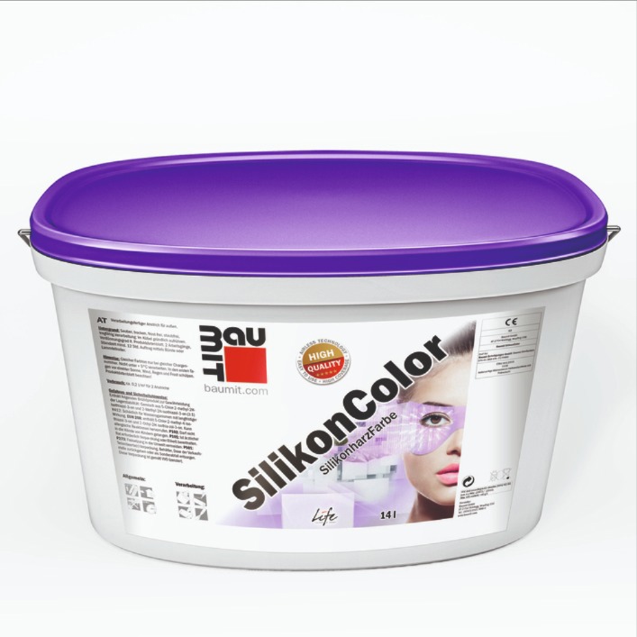 Vopsea siliconică SilikonColor-Alb