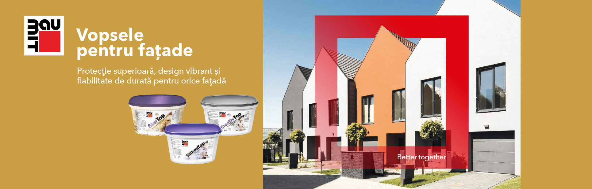 Vopsele pentru fatade